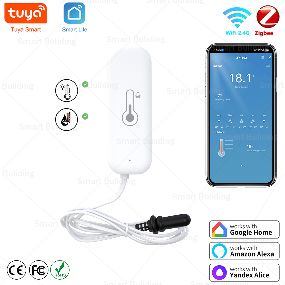 Smart Garden Click And Grow - Sensor de Temperatura e Umidade Tuya
