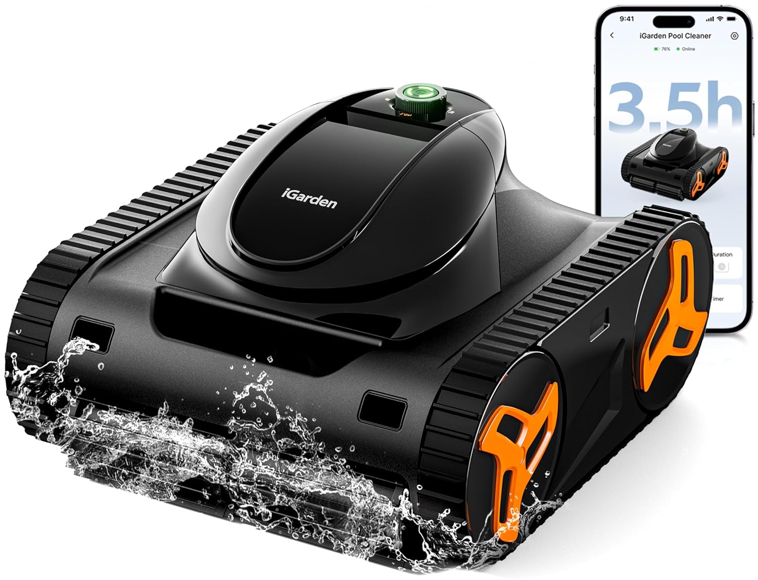 Smart Garden Is - Robô Limpador de Piscina Série KN,