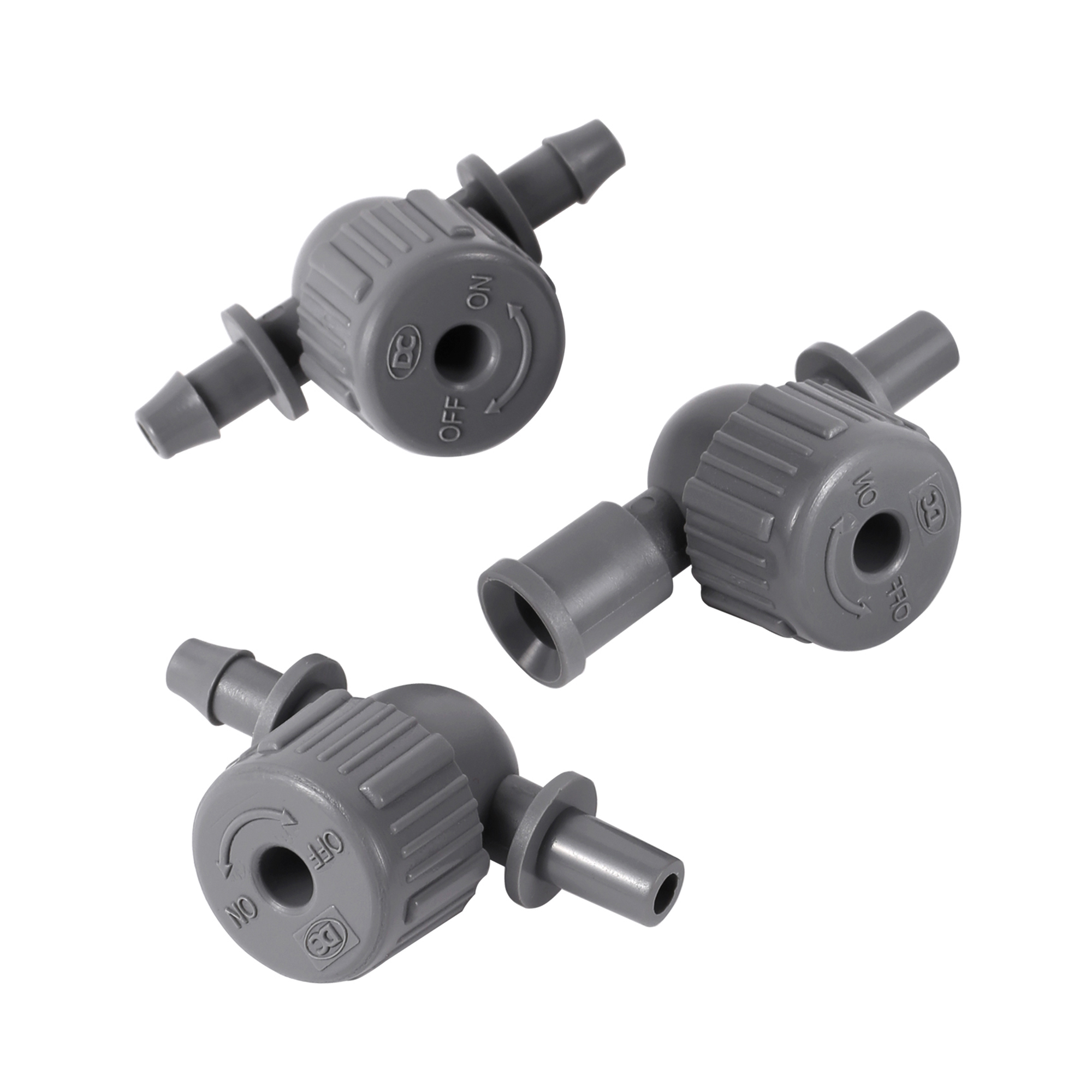 Smart Garden Hose Timer - Inline Farpado Ball Valve, Válvula ajustável,