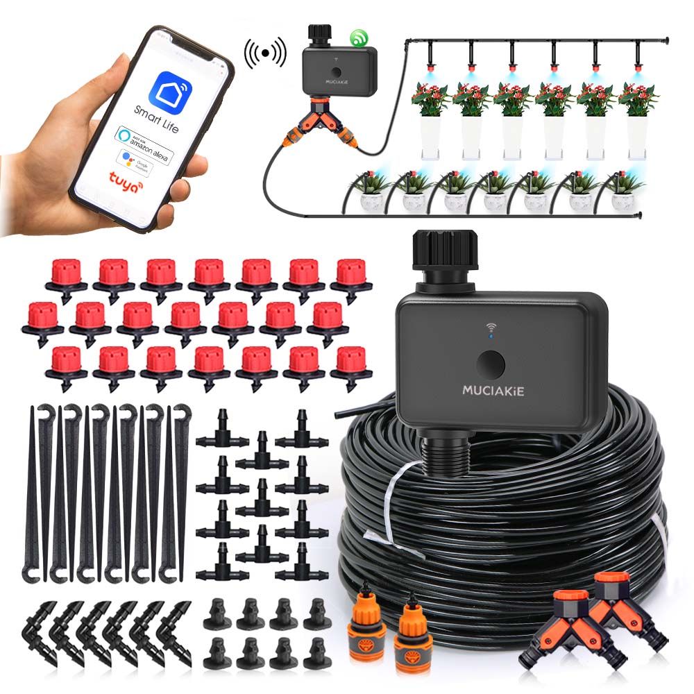 Smart Garden Project - 30-10m jardim dupla-band wifi temporizador conjunto