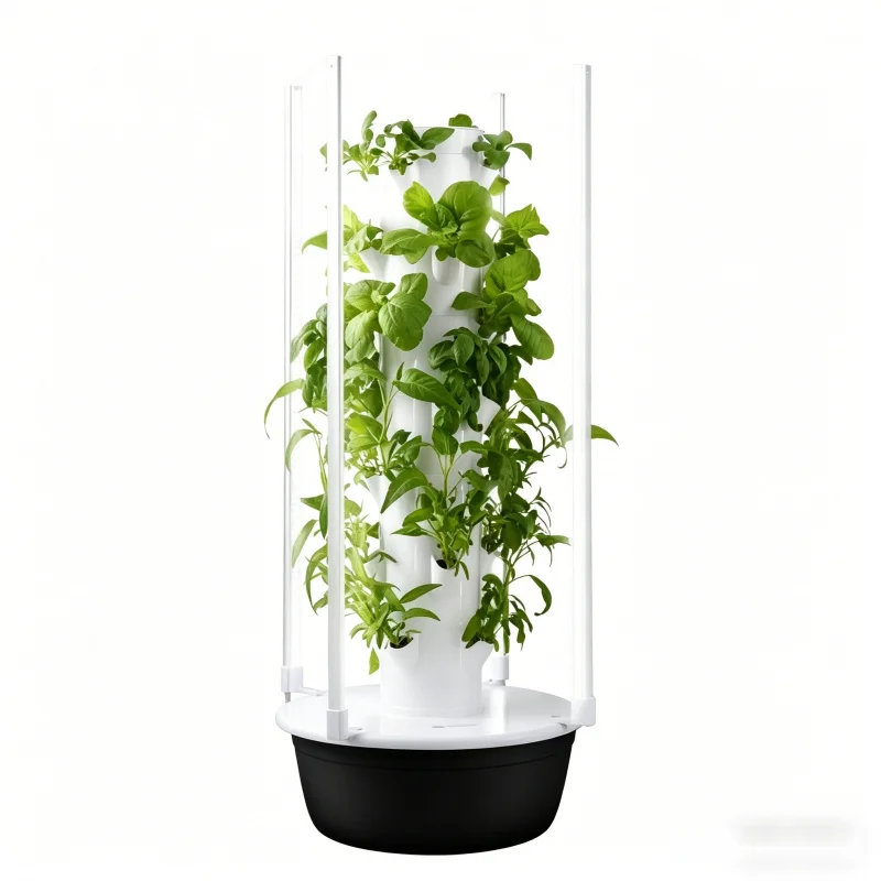 Smart Garden Vertical - SpaceTree Torre Hidropônica Vertical Inteligente para