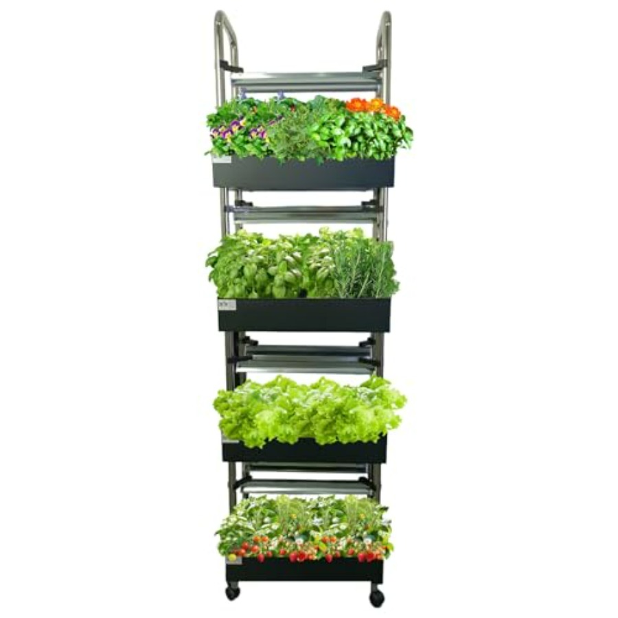 Smart Garden Vertical - Sistema de cultivo hidropônico interno: jardim