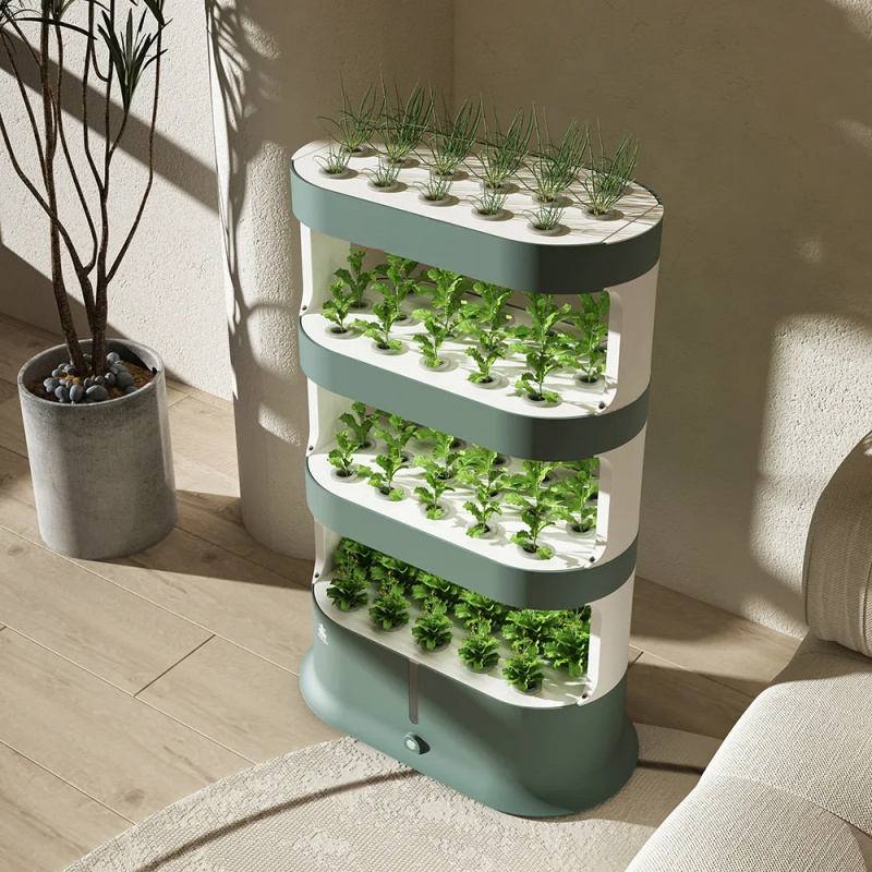 Smart Garden Vertical - Sistemas de Cultivo: Novo Sistema Hidropônico