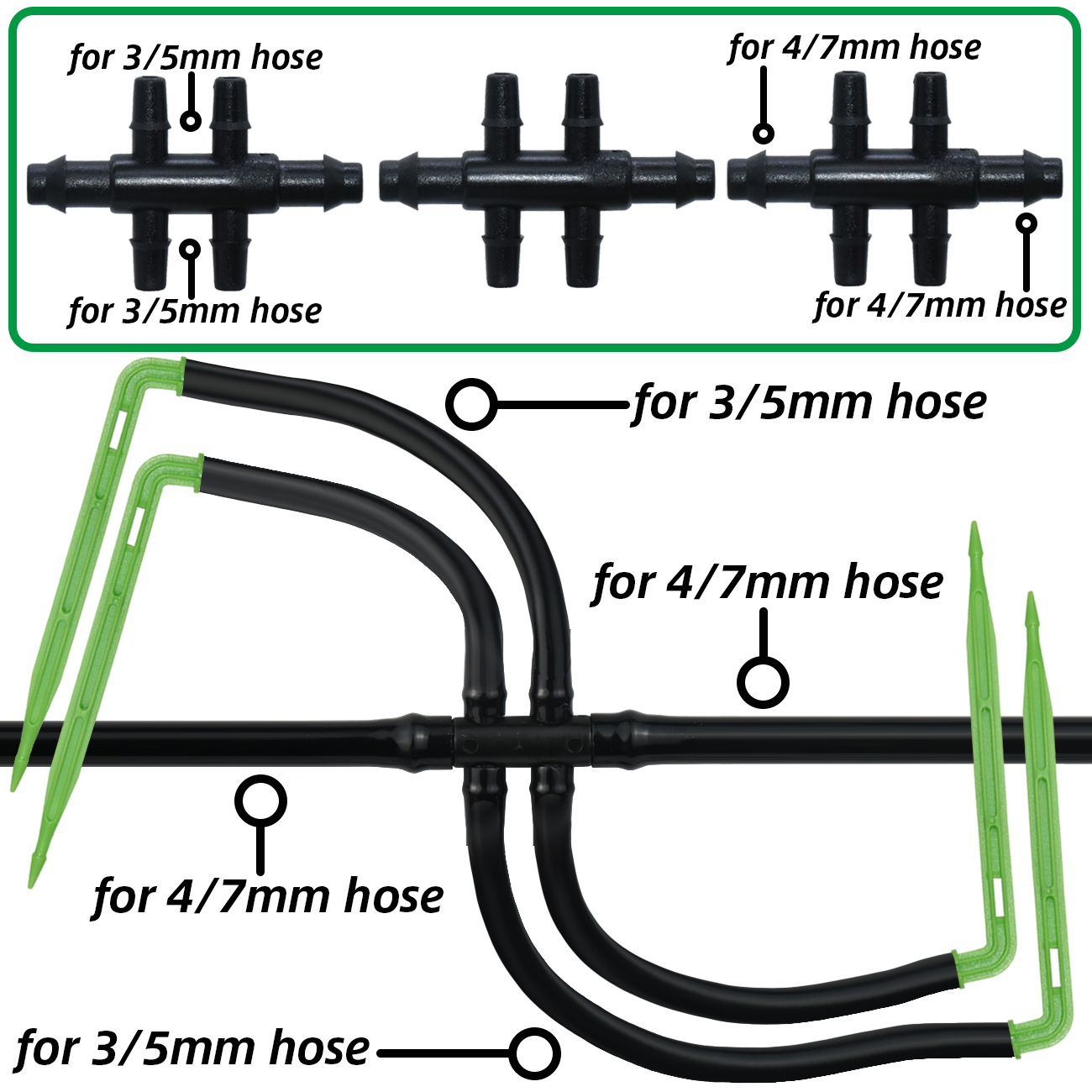 Kesla jardim 4/7mm a 3/5mm man - Smart Garden Project avaliação e preço