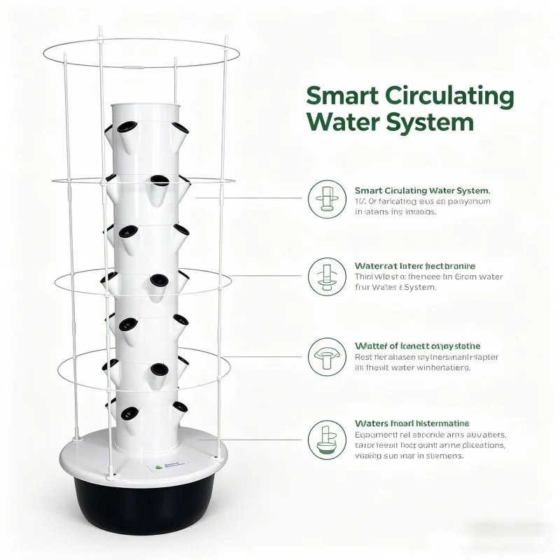 Torre Hidropônica Vertical Spa - Smart Garden Vertical avaliação e preço