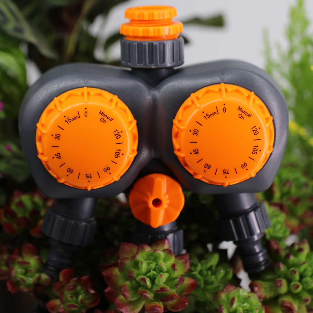 Temporizador mecânico de 3 via - Smart Garden Hose Timer avaliação e preço