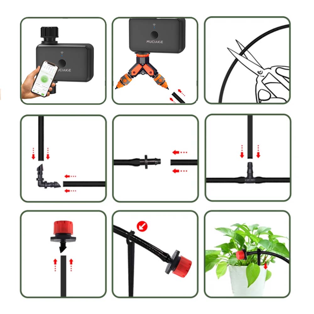 30-10m jardim dupla-band wifi  - Smart Garden Project avaliação e preço