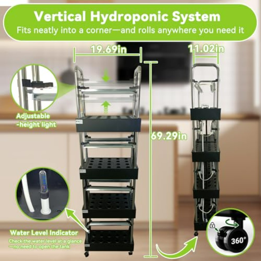 Sistema de cultivo hidropônico - Smart Garden Vertical avaliação e preço