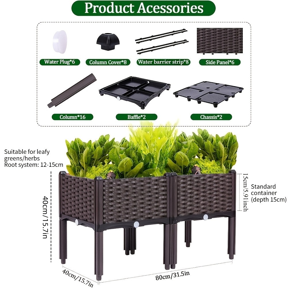 Canteiro Elevado para Jardim,  - Smart Garden Storage avaliação e preço