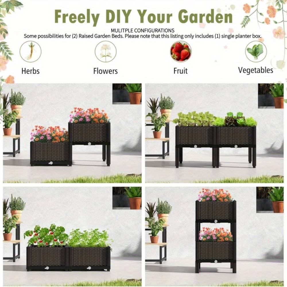 Canteiro Elevado para Jardim,  - Smart Garden Storage avaliação e preço