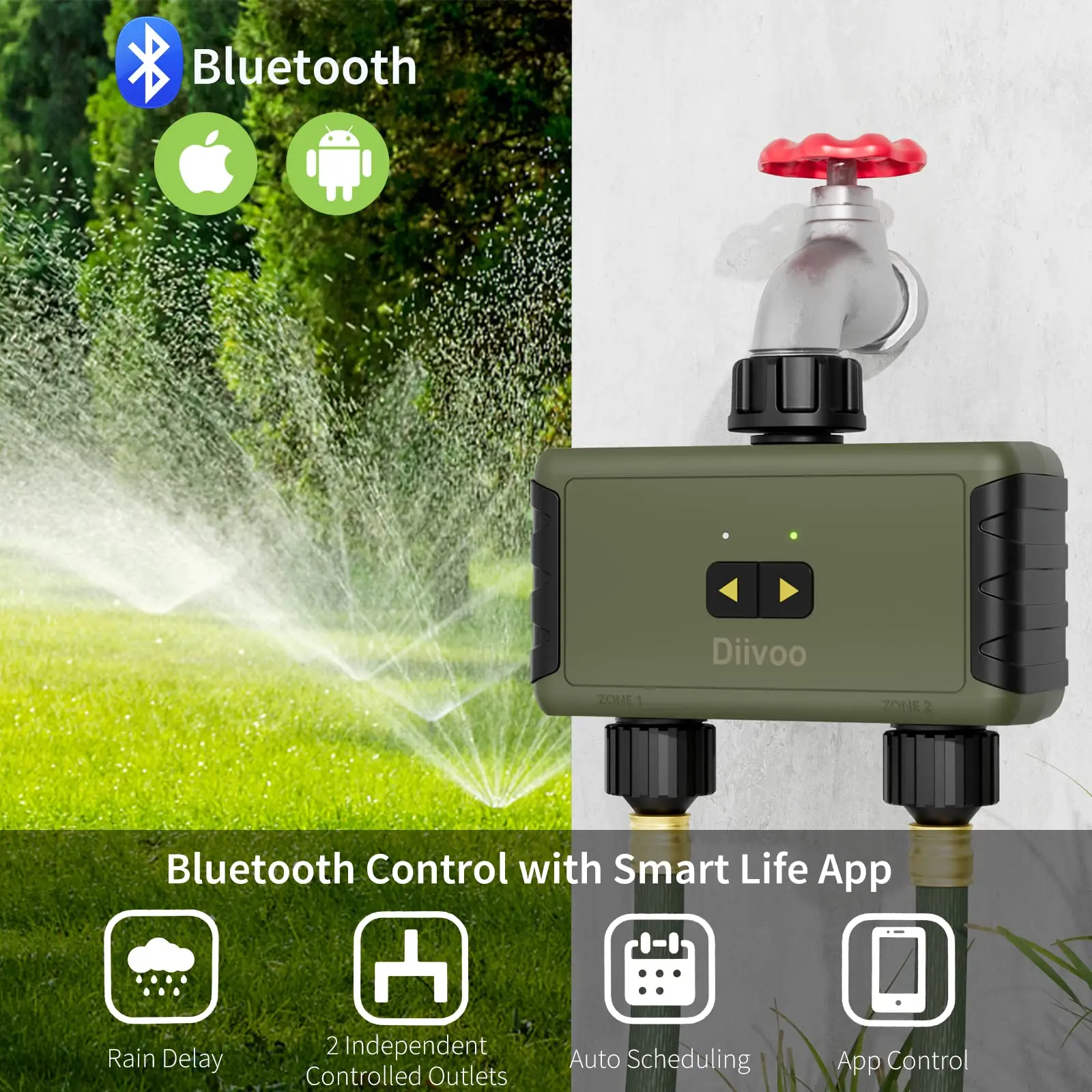 Temporizador de Irrigação Inte - Smart Garden Hose Timer avaliação e preço